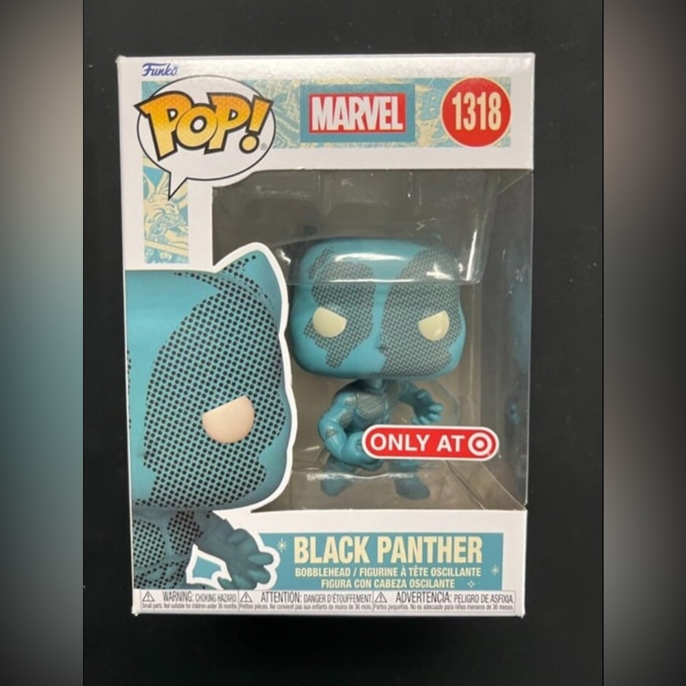 Black Panther Funko Pop Target Exclusive #1318 New Marvel Comics Avengers